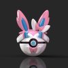「In Stock」1/1 Sylveon Pk Ball - Image 6