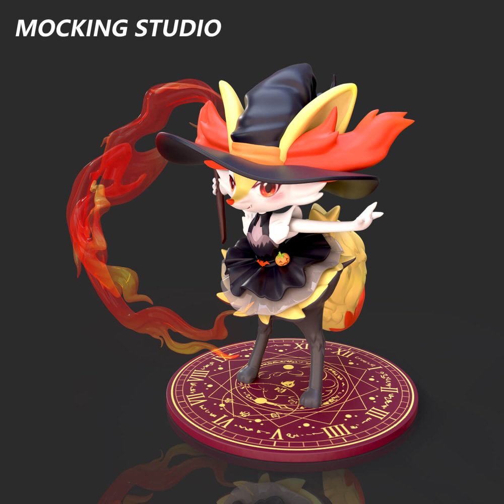 「Pre-order 」1/10 Magical Girl Braixen Figure , Shipping in 2025 Apr-May