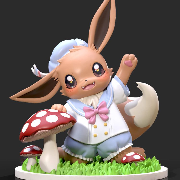 「In-stock」1/20 Female Eevee Figure