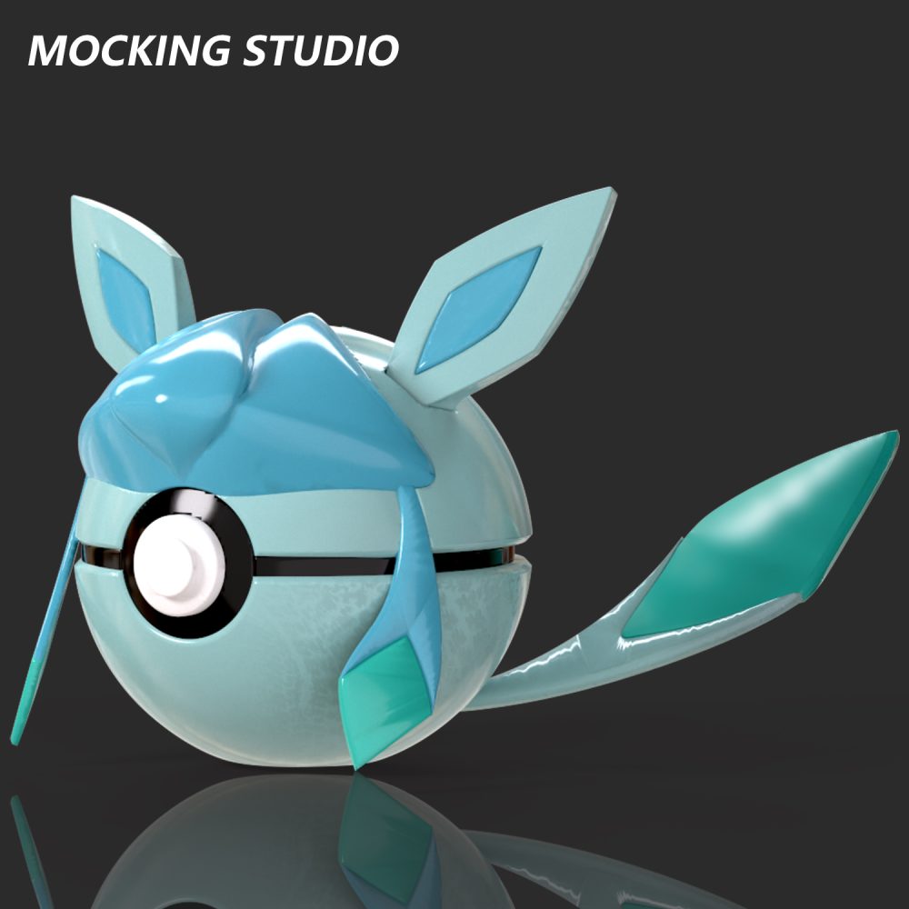 「Pre-order」1/1 Glaceon Pk Ball, shipping in Oct-Nov - Image 3