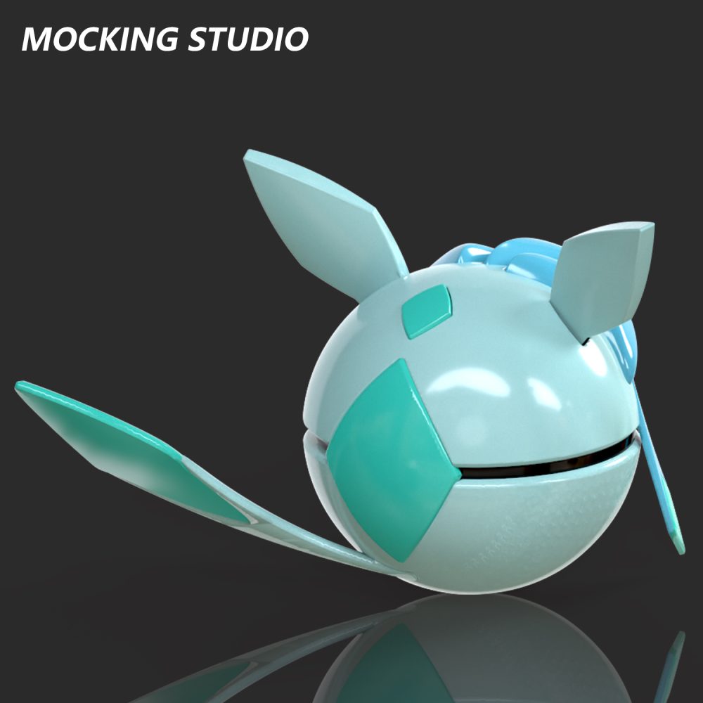 「Pre-order」1/1 Glaceon Pk Ball, shipping in Oct-Nov - Image 2