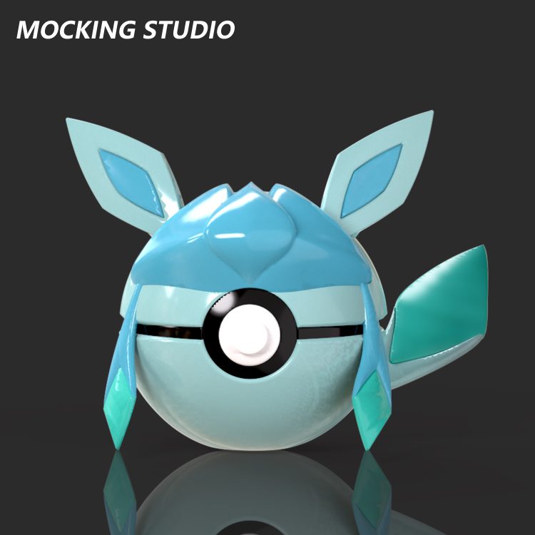 「Pre-order」1/1 Glaceon Pk Ball, shipping in Oct-Nov