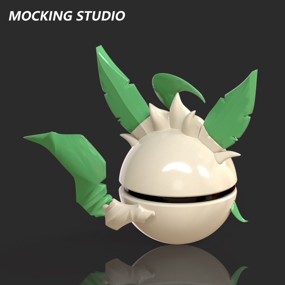 「Pre-order」1/1 Leafeon Pk Ball, shipping in Oct-Nov - Image 2