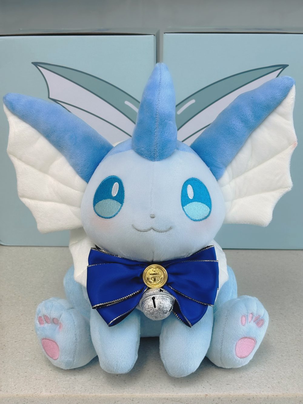 「In-stock」28cm Vaporeon Plush Gift - Image 3