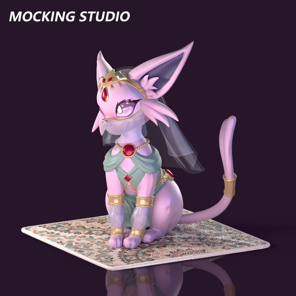 「Pre-Order」1/20 Oriental Fantasy Dancer Espeon figure Feral ver, shipping in Nov-Dec - Image 3