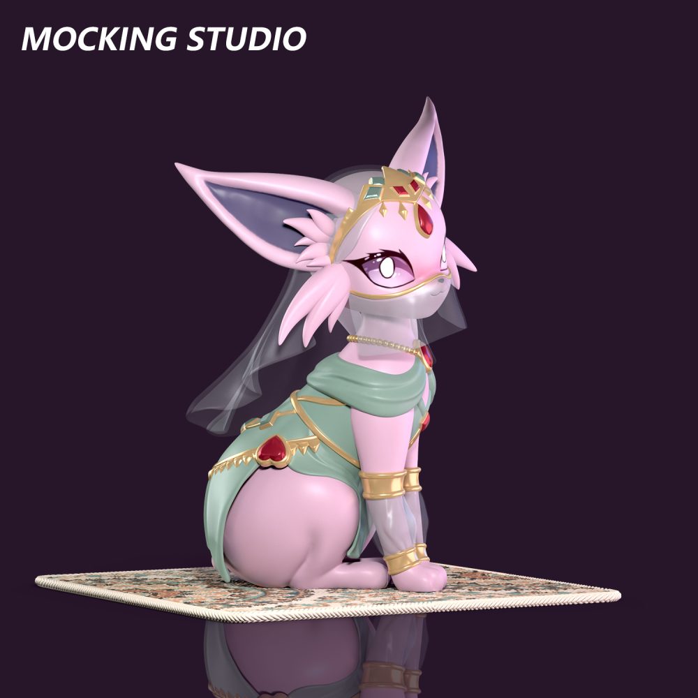 「Pre-Order」1/20 Oriental Fantasy Dancer Espeon figure Feral ver, shipping in Nov-Dec - Image 2