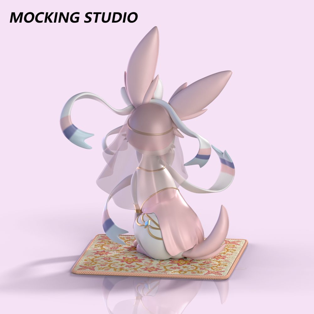 「Pre-Order」1/20 Oriental Fantasy Dancer Sylveon figure Feral ver, shipping in Nov-Dec - Image 5