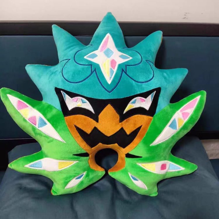 「In-stock」「proxy purchasing」chibi Studio-45cm Teal Mask (Ogerpon) Cushion