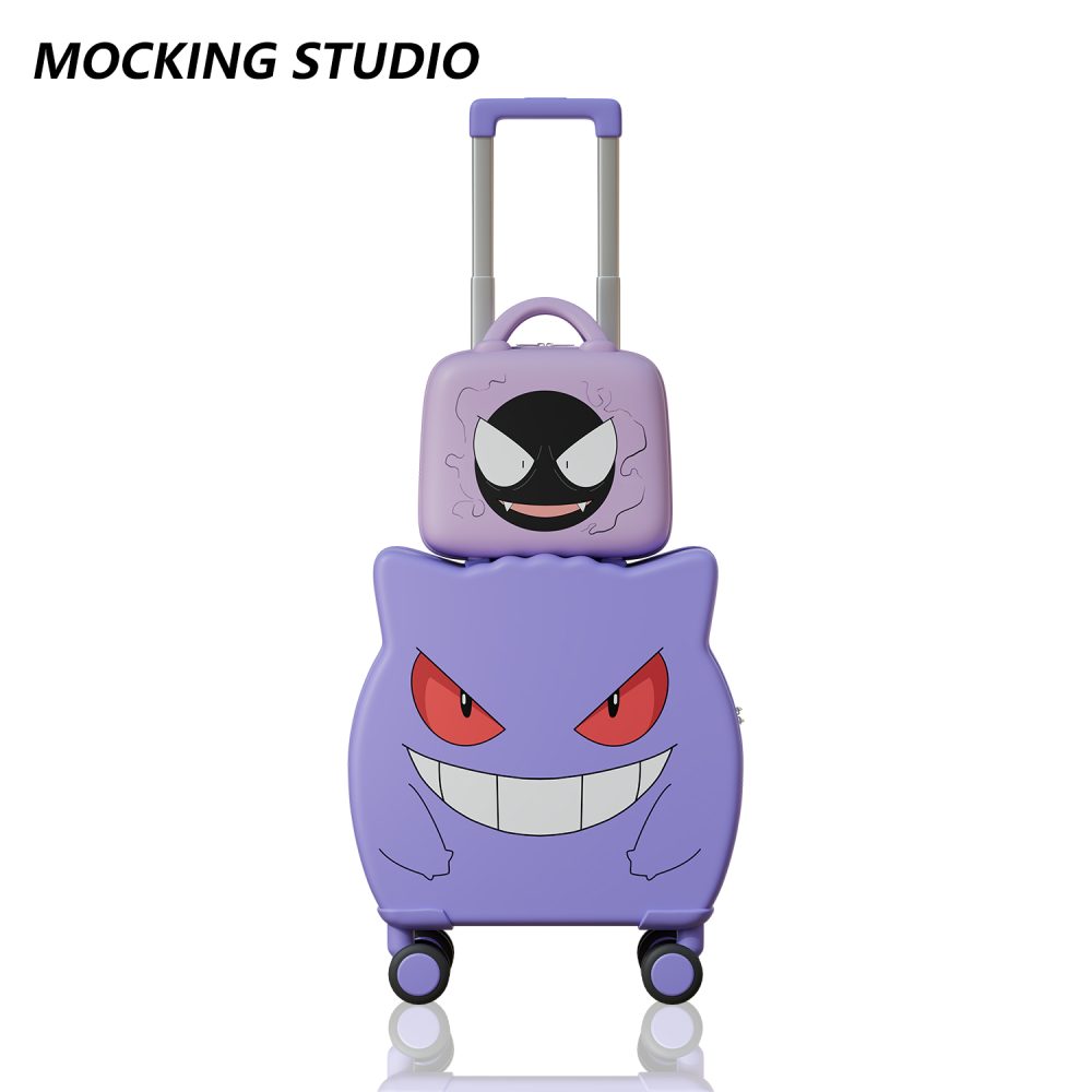 「Pre-order」20 inch Gengar Rolling Suitcase - shipping in Nov-Dec
