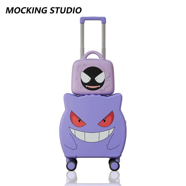 「Pre-order」20 inch Gengar Rolling Suitcase - shipping in Nov-Dec
