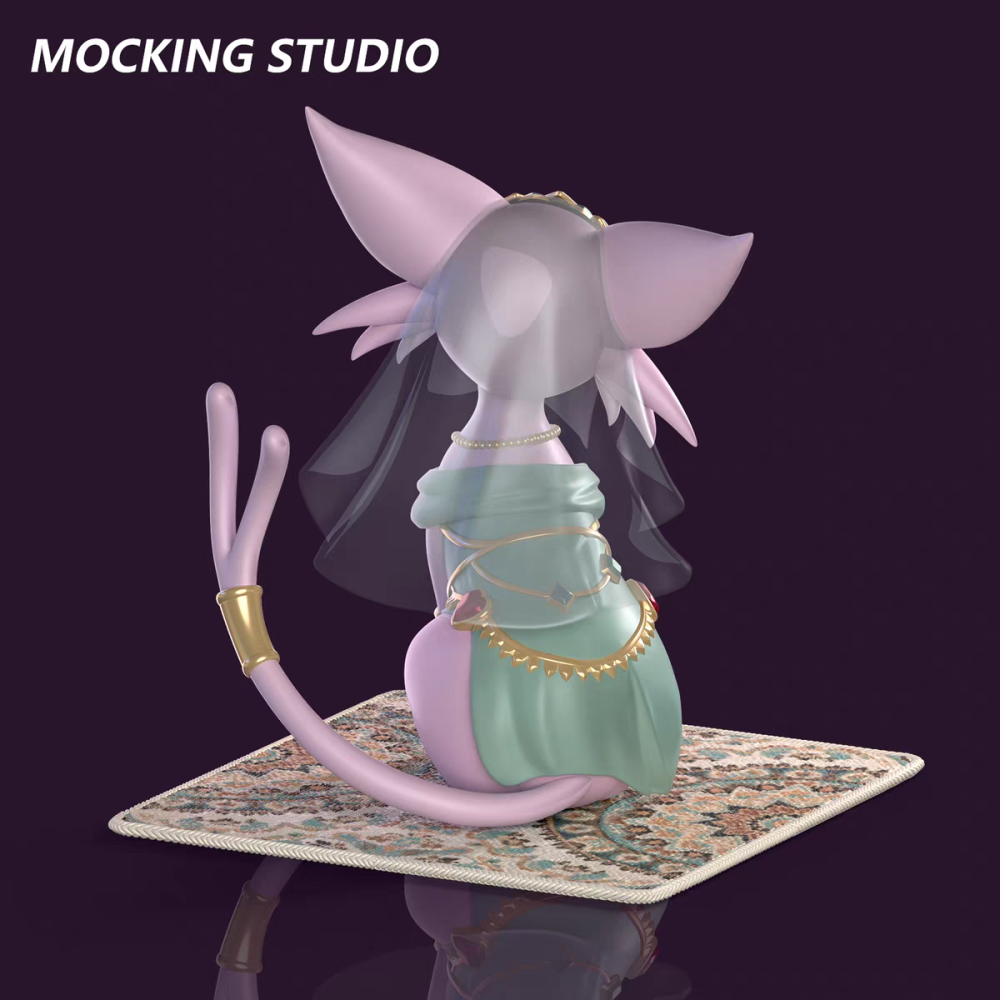 「Pre-Order」1/20 Oriental Fantasy Dancer Espeon figure Feral ver, shipping in Nov-Dec - Image 4