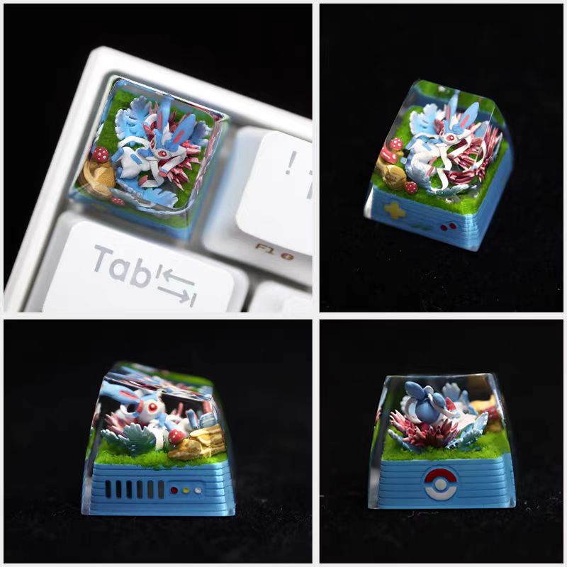 「In stock」「Proxy Purchasing」Pokémon Resin Mechanical Keyboard Keycaps - Image 11