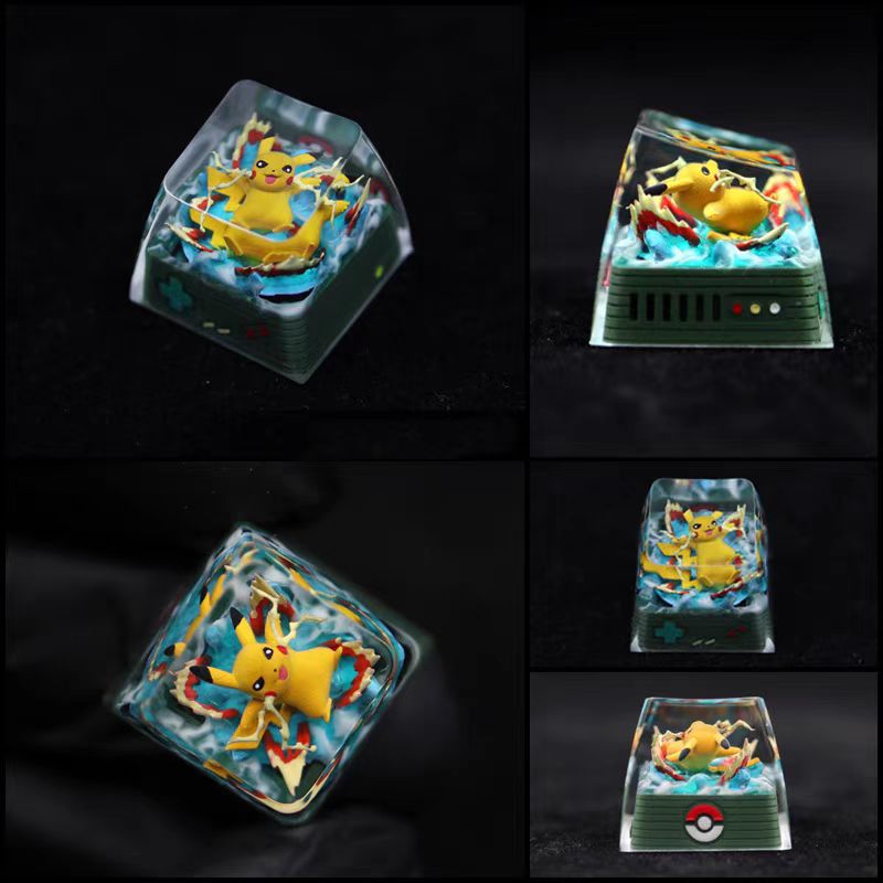 「In stock」「Proxy Purchasing」Pokémon Resin Mechanical Keyboard Keycaps - Image 9