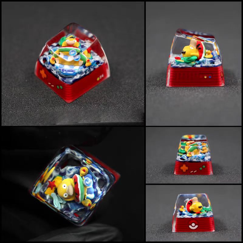 「In stock」「Proxy Purchasing」Pokémon Resin Mechanical Keyboard Keycaps - Image 5