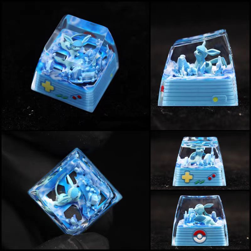 「In stock」「Proxy Purchasing」Pokémon Resin Mechanical Keyboard Keycaps - Image 18