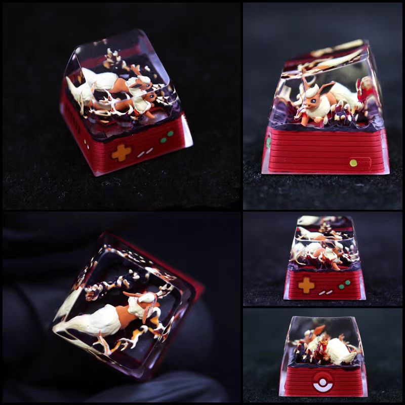 「In stock」「Proxy Purchasing」Pokémon Resin Mechanical Keyboard Keycaps - Image 16