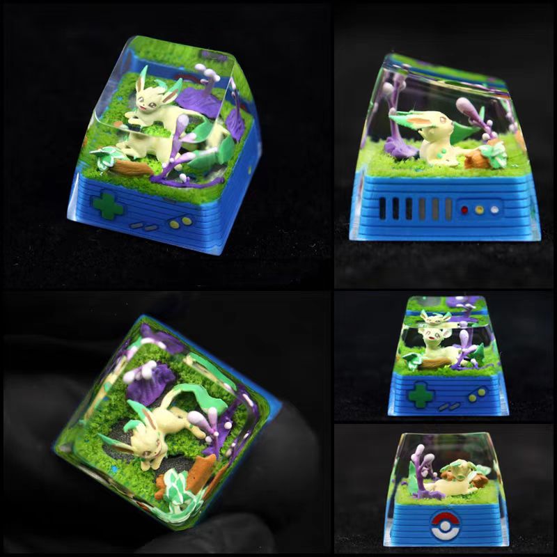 「In stock」「Proxy Purchasing」Pokémon Resin Mechanical Keyboard Keycaps - Image 14