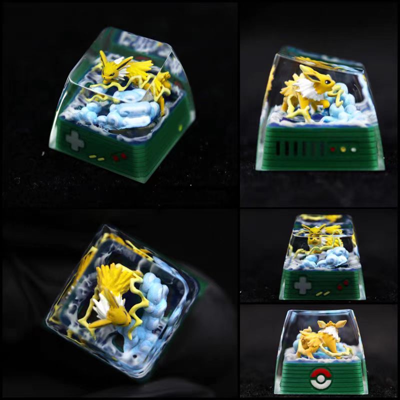 「In stock」「Proxy Purchasing」Pokémon Resin Mechanical Keyboard Keycaps - Image 13
