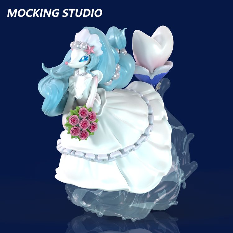 「Pre-Order」1/20 Wedding dress Primarina figure, shipping in Feb-Mar