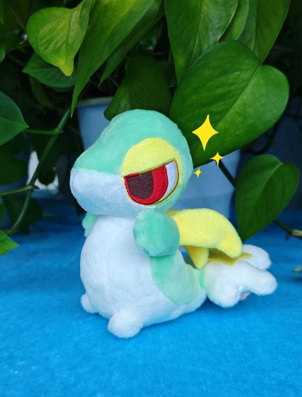 「In stock」「Proxy Purchasing」12cm Snivy Mad Face Plush
