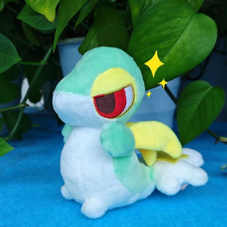 「In stock」「Proxy Purchasing」12cm Snivy Mad Face Plush