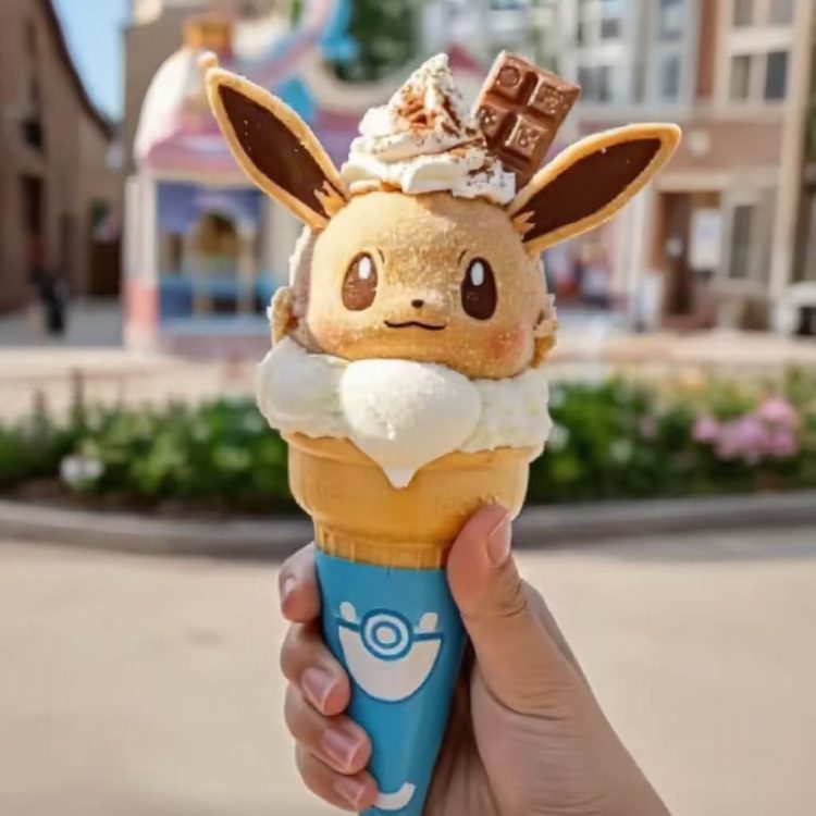 「Pre-order」16cm Eevee Ice Cream，Shipping in Jan