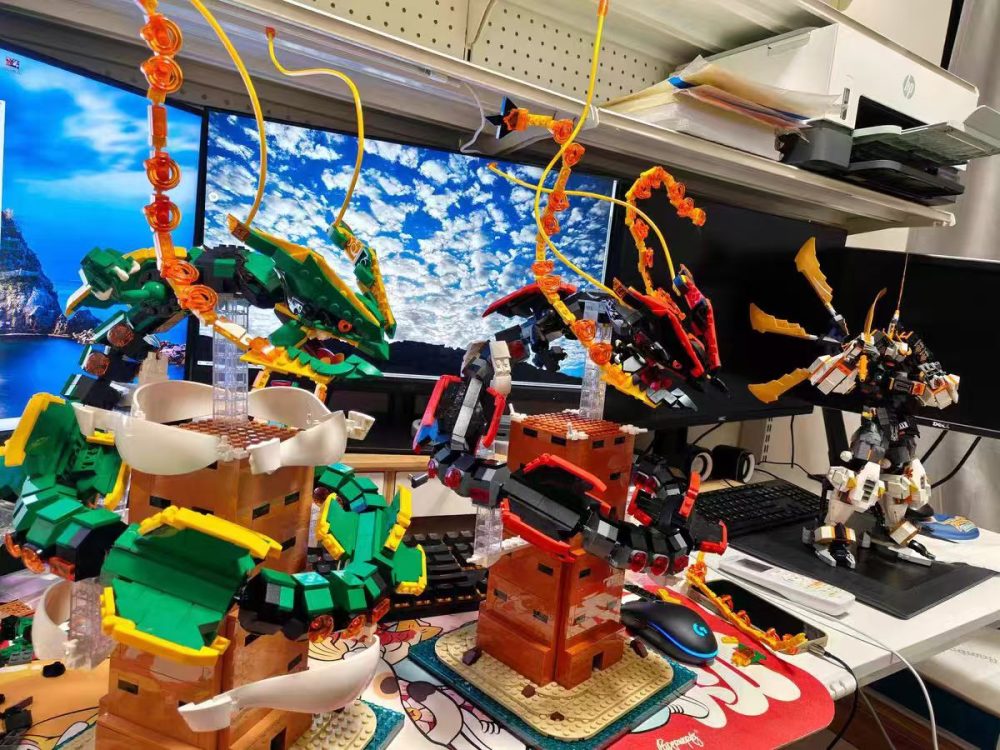 「Pre-order」Rayquaza&Shiny Mega Rayquaza Building Block Set , Shipping in Dec-Jan - Image 5
