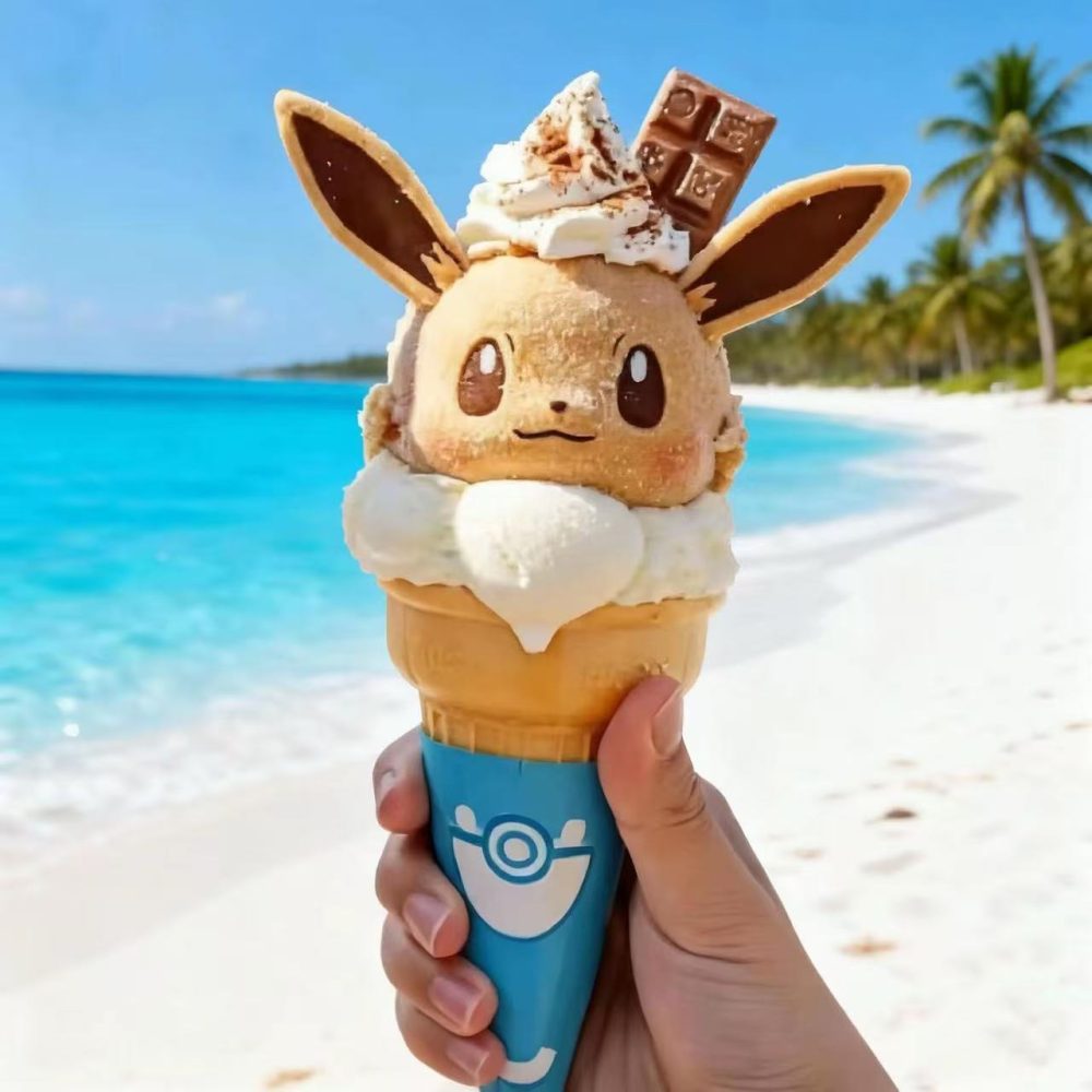 「Pre-order」16cm Eevee Ice Cream，Shipping in Jan - Image 2