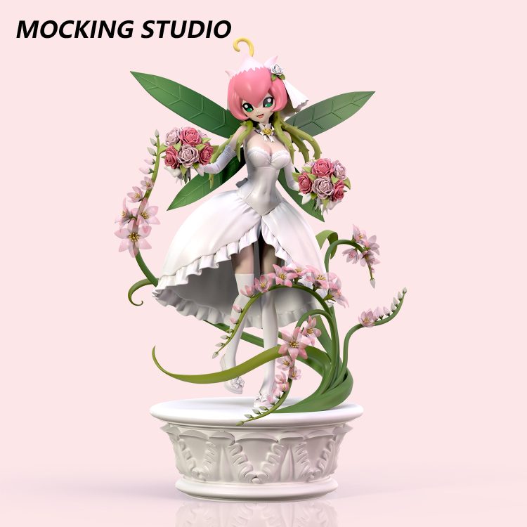 「Pre-order」18cm Lilimon Wedding Dress Figure，Shipping in Mar- Apr