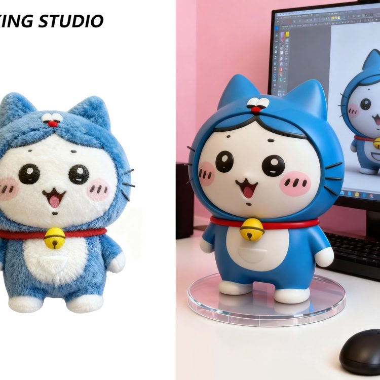 「Pre-order」Dora-hachi 10cm Plush Keychain & 8cm Figure Set