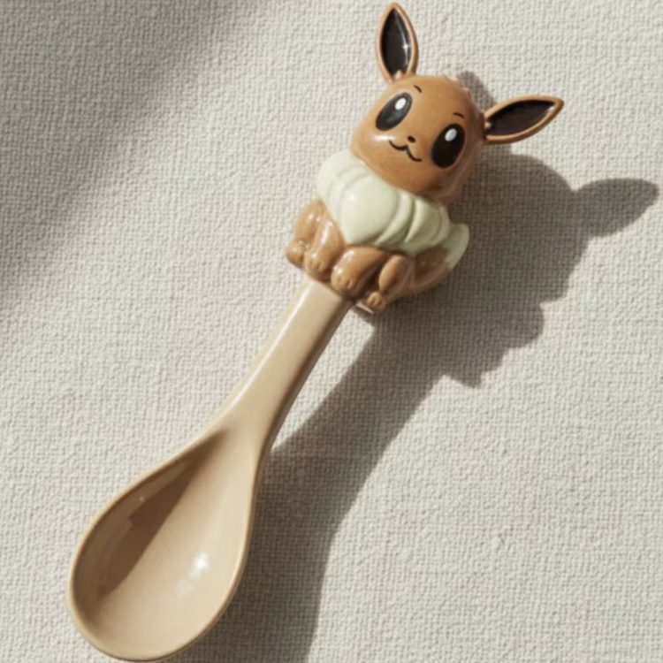 「In stock」「Proxy Purchasing」Adorable16cm Eevee Ceramic Spoon (Glossy/Matte)