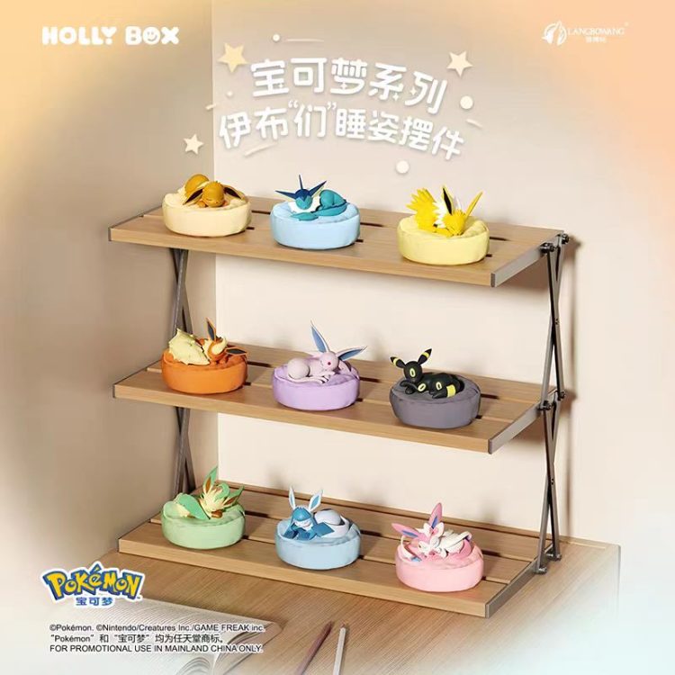 「In stock」「Proxy Purchasing」Holly bos Eeveelutions Sleeping Pose Blind Box Figurines